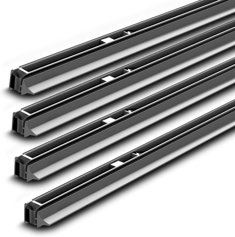 DYNOELS Wiper Blade Refill, 26''+17'' Windshield Wiper Refills 10 mm Fit for Infiniti Q50 2014-2023, Fit for Q60 2014-2023 Rubber Refills 4 Pcs - Image 1